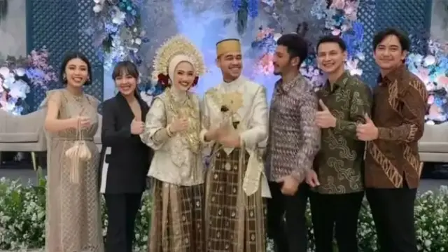 6 Momen Pernikahan Wafda dan Dokter Gigi, Gabungkan Budaya Tradisional dan Modern
