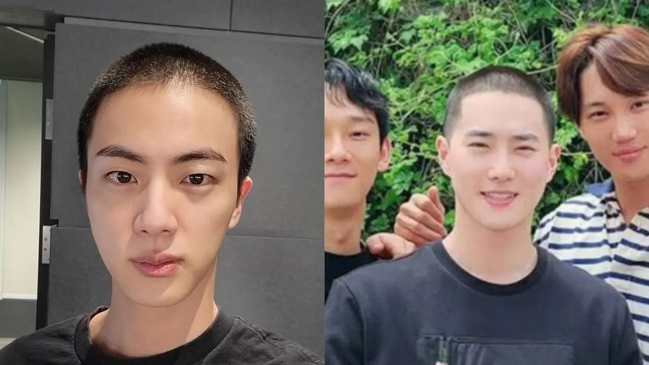 Jin BTS dan Suho EXO