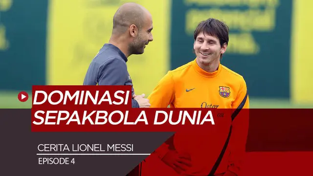 Berita Motion Grafis Kisah Lionel Messi Episode 4, La Pulga Semakin Sukses Setelah Pep Guardiola ke Barcelona