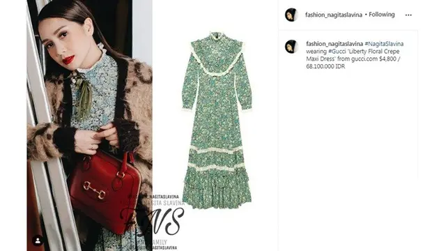 7 Koleksi Simple Dress Nagita Slavina Ini Ditaksir Capai Ratusan Juta Rupiah
