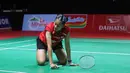 Pebulu tangkis tunggal putri Indonesia, Putri Kusuma Wardani saat bertanding melawan wakil Taiwan, Huang Yu-Hsun, pada babak 16 besar Indonesia Masters 2026 di Istora Gelora Bung Karno, Senayan, Jakarta, Kamis (22/1/2026). (Bola.com/M Iqbal Ichsan)