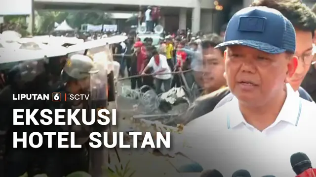 Eksekusi Hotel Sultan Berlangsung Ricuh, Bentrokan Tak Terhindarkan
