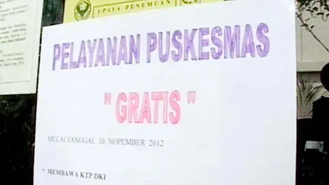 Inilah Cara Pembuatan Kartu Sehat bagi Warga DKI
