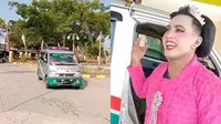 Selalu Siap Siaga, Pria Sopir Ambulans Ini Tetap Antarkan Pasien Meski Pakai Kebaya Pink (TikTok @zulfikarfa_)
