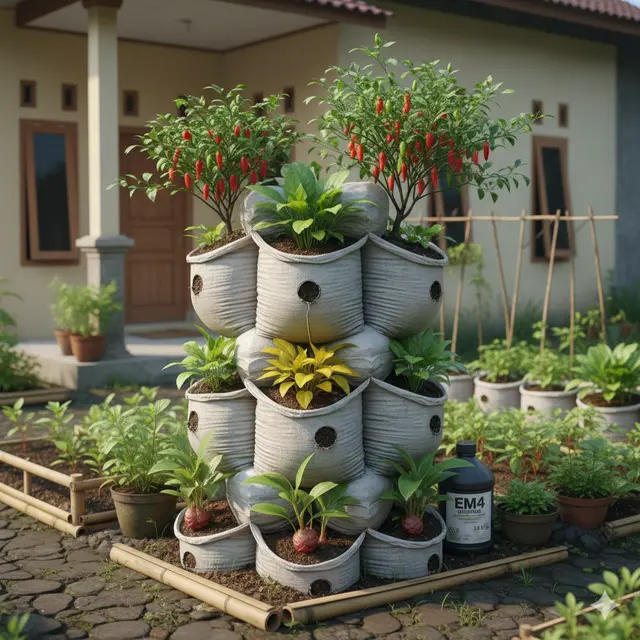Model Kebun Sayur yang Bisa Tumpang Sari