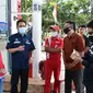 Kepala BPH Migas M. Fanshurullah Asa beserta Tim melakukan kunjungan ke beberapa titik SPBU di wilayah MOR IV dan V Pertamina. (Dok BPH Migas)