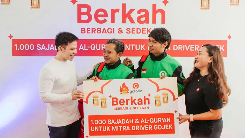 Ajak Masyarakat Berbagi 1.000 Perangkat Ibadah untuk Mitra Driver Gojek