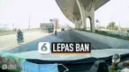 DETIK-DETIK TRUK LEPAS BAN DI JALAN RAYA