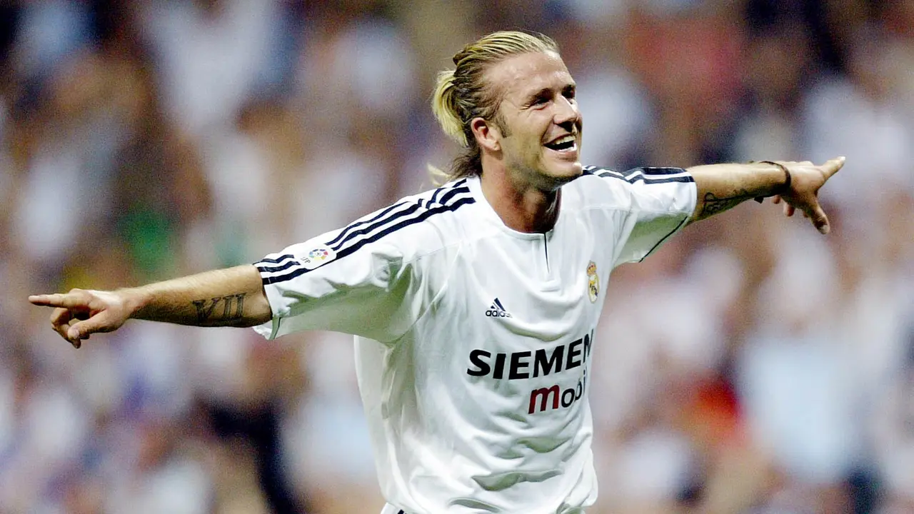 David Beckham di Real Madrid