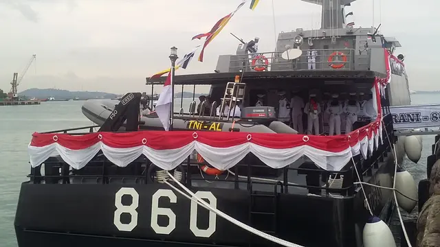 2 Kapal Pemburu Buatan Batam Bakal Jaga Selat Malaka