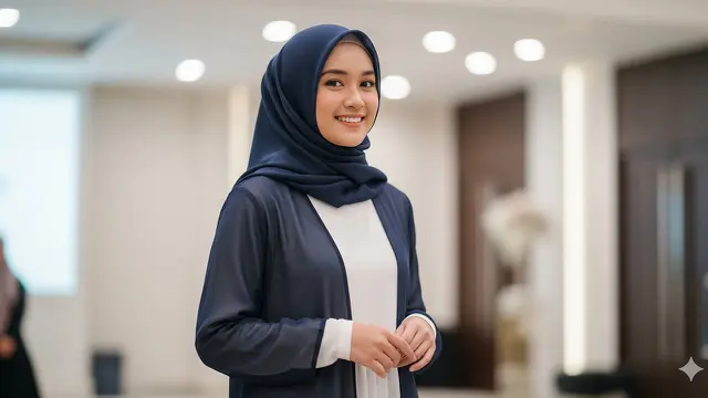 Rekomendasi gamis polos.