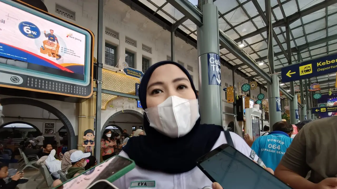 Kepala Humas PT KAI Daop 1 Jakarta Eva Chairunisa