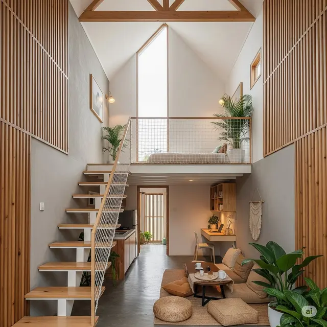 Cara Membuat Rumah Kecil dengan Mezzanine (Mezzanine)