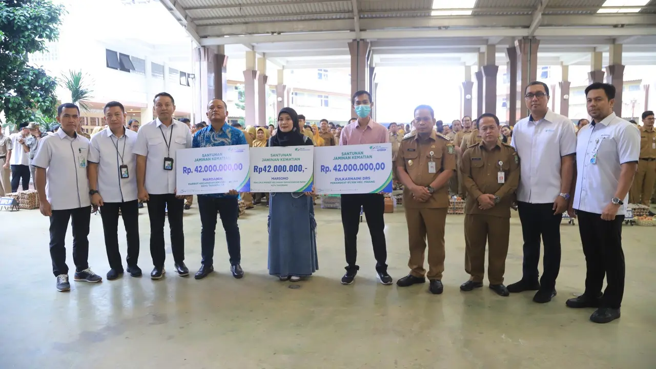 Penandatangan MoU antara Pemerintah Kota (Pemkot) Tangerang bersama kantor BPJS Ketenagakerjaan wilayah Banten (Istimewa)