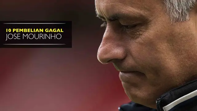 Selama menjadi pelatih di tiap klub yang ia tangani, pasti ada pembelian yang gagal dari pilihan Jose Mourinho.