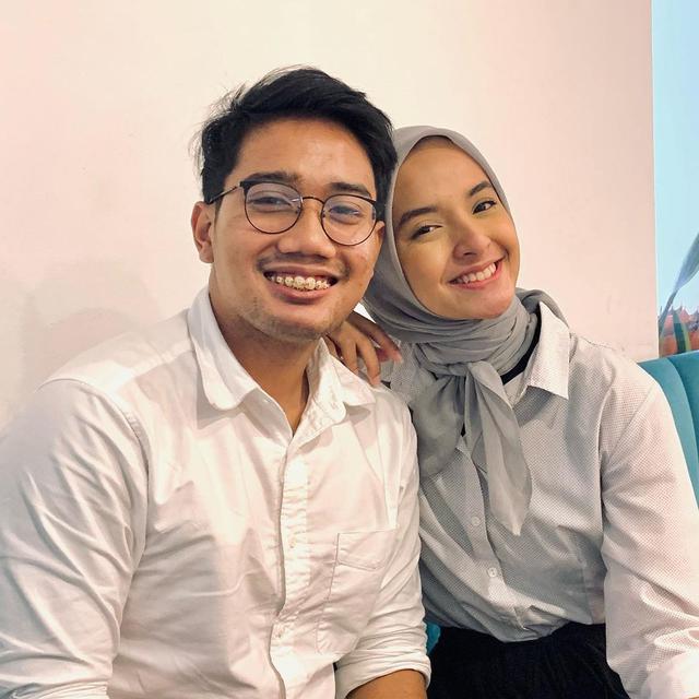 Eril dan kekasih, Nabila Ishma. (Foto: Dok. Instagram @nabilaishma)