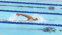 Perenang Indonesia pada babak kualifikasi cabor renang SEA Games 2025 di di Swimming Pool, Sports Authority of Thailand, Bangkok, Kamis (11/12/2025). (PB Akuatik Indonesia)