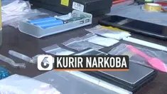 Polres Boyolali menangkap kurir narkoba jenis sabu-sabu dengan modus disembunyikan dalam power bank.
