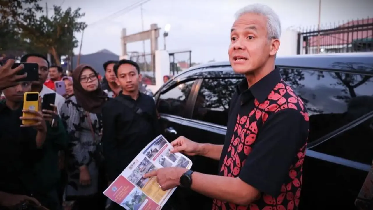 Gubernur Jawa Tengah (Jateng) Ganjar Pranowo