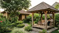 7 Inspirasi Gazebo Kecil yang Bikin Rumah Sederhana Terlihat Lebih Mahal, Elegan dan Nyaman