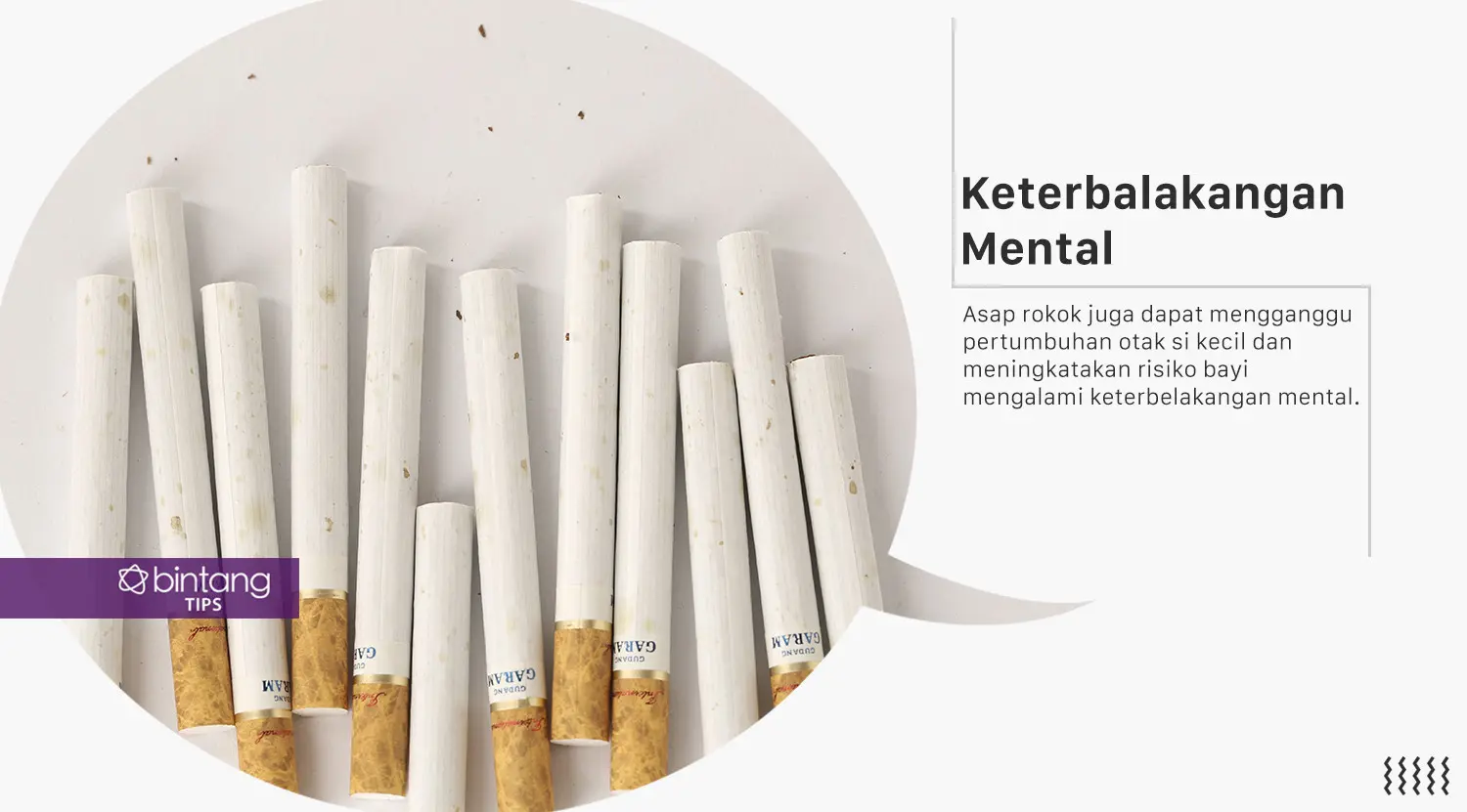 Bahaya asap rokok bagi janin.  (Foto: Daniel Kampua, Digital Imaging: M. Iqbal Nurfajri/Bintang.com)