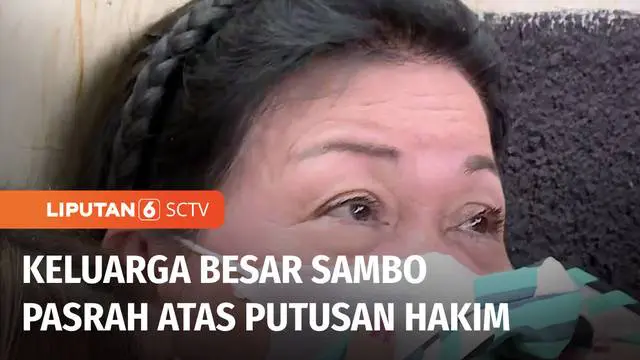 Keluarga besar Ferdy Sambo turut mendengarkan vonis hukuman mati di Pengadilan Negeri Jakarta Selatan. Mereka pasrah terhadap putusan Hakim, namun tetap masih mengupayakan langkah hukum lainnya untuk Ferdy Sambo.