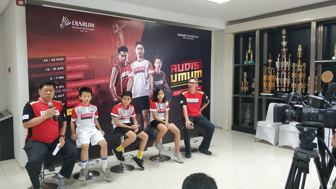 Audisi Djarum Beasiswa Bulutangkis 2018 (Istimewa)