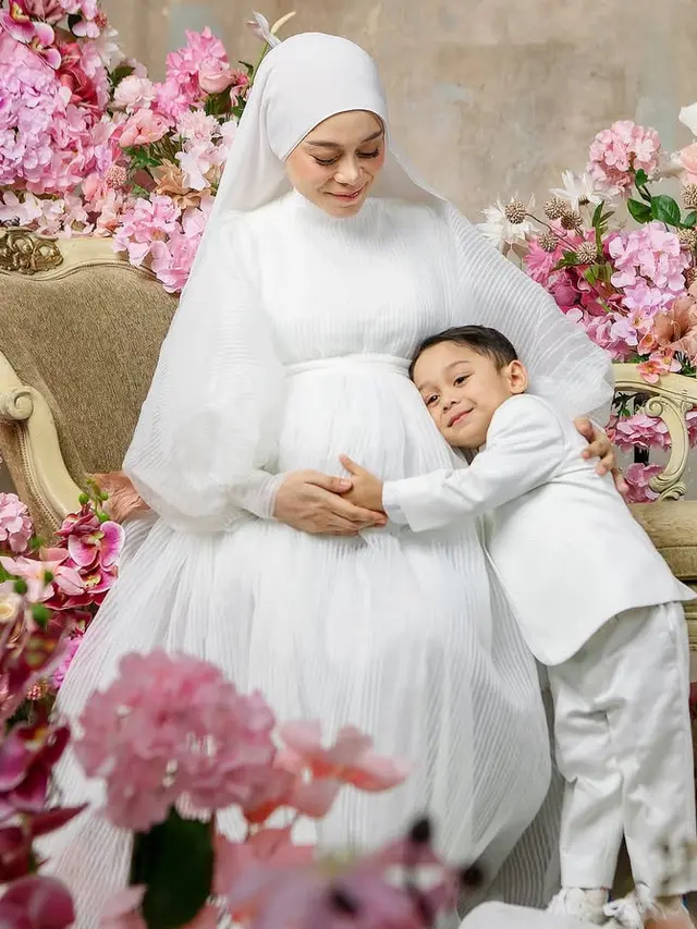 Potret Maternity Shoot Lesti Kejora. [@lestikejora]