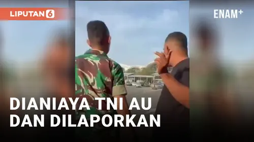 VIDEO: Sopir Taksi Online yang Dianiaya TNI Dilaporkan Pihak Bandara