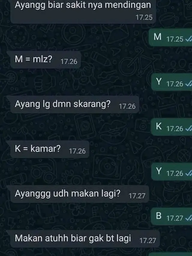 6 Chat Singkat Terkesan Cuek dari Pacar Ini Malah Bikin Kesal
