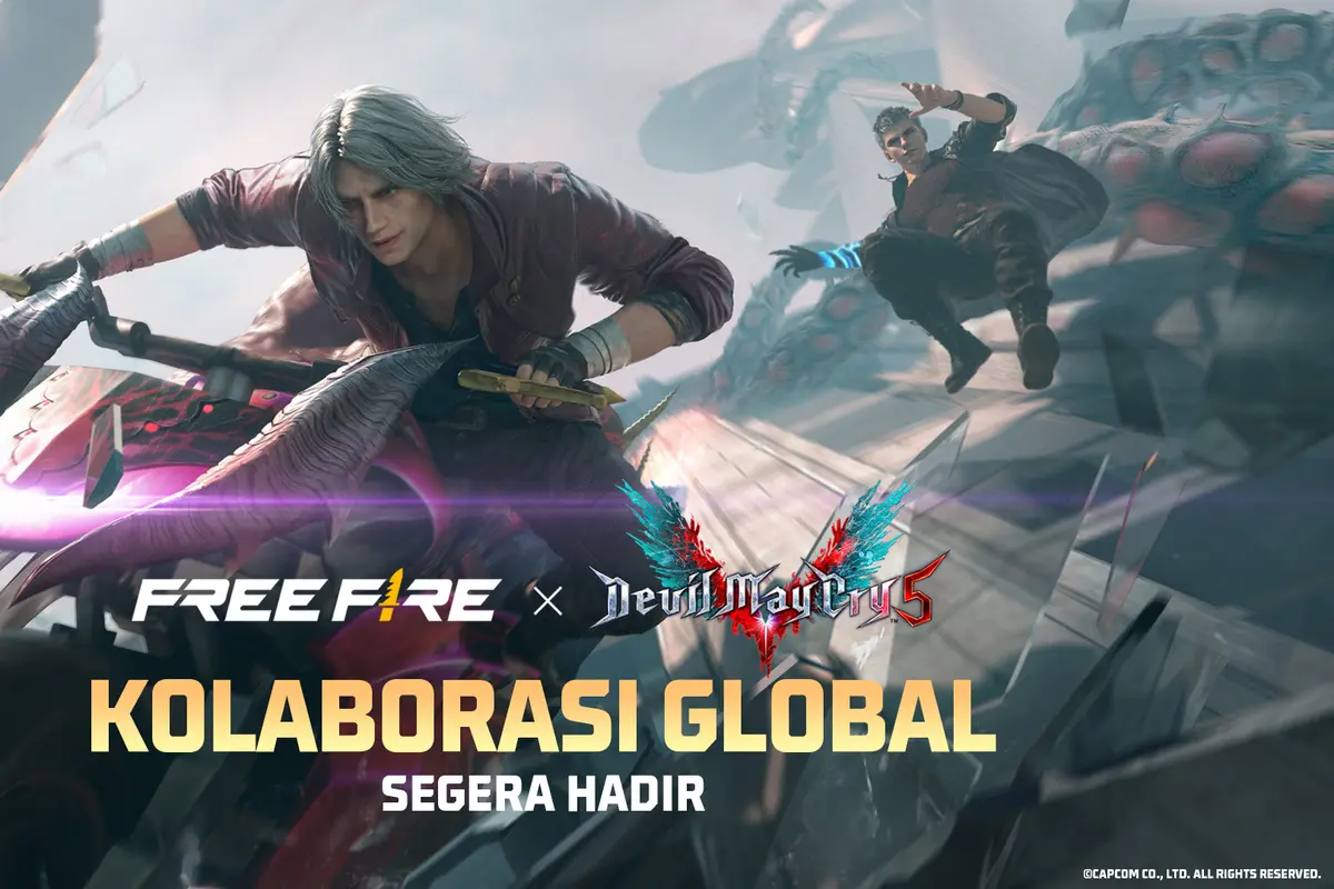 Kolaborasi Free Fire dan Devil May Cry 5 (Dok. Garena)