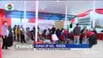 Pembangunan terus dikebut termasuk penyediaan sejumlah fasilitas publik seperti taman bermain, tempat ibadah, dan parkir kendaraan.