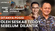 Sekjen Golkar Sarmuji Dichat Seskab Teddy Sebelum Dilantik Prabowo Jadi Menteri Perindustrian