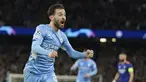 Manchester City berhasil menjinakkan Real Madrid dalam duel leg pertama semifinal Liga Champions 2021/2022, Rabu (27/4/2022). (AP/Jon Super)
 