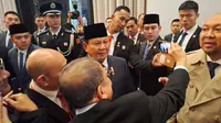 Presiden RI Prabowo Subianto melakukan kunjungan kenegaraan perdana ke Beijing, China pada Jumat (8/11/2024). (Foto: Liputan6.com/Lizsa Egeham).