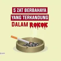 Penting! 5 Zat yang Berbahaya Ada pada Rokok