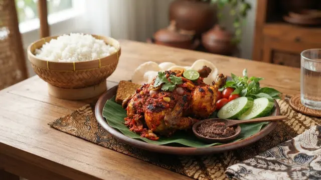 Resep Ayam Masak Cincane Khas Samarinda dengan Bumbu Merah
