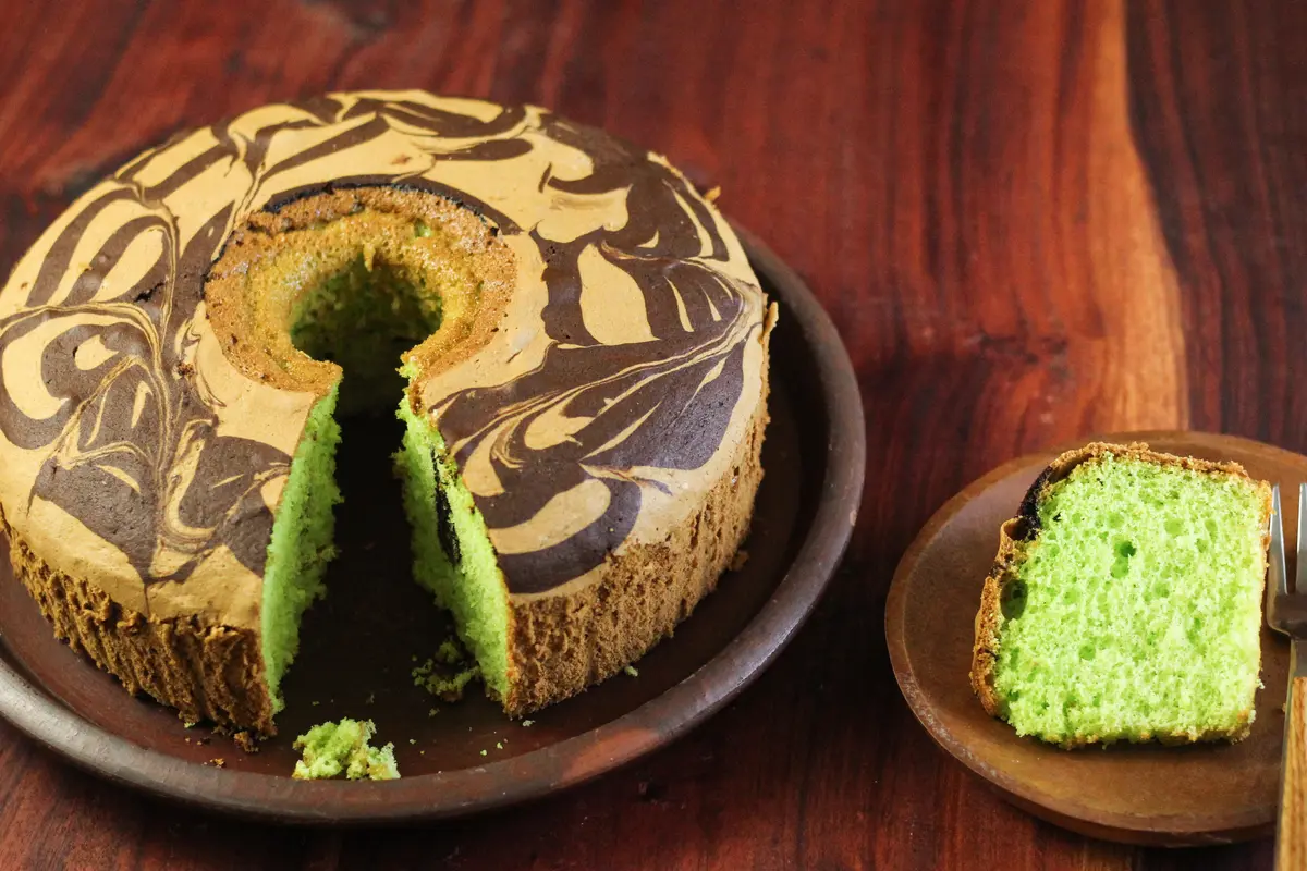 Resep bolu marble panggang