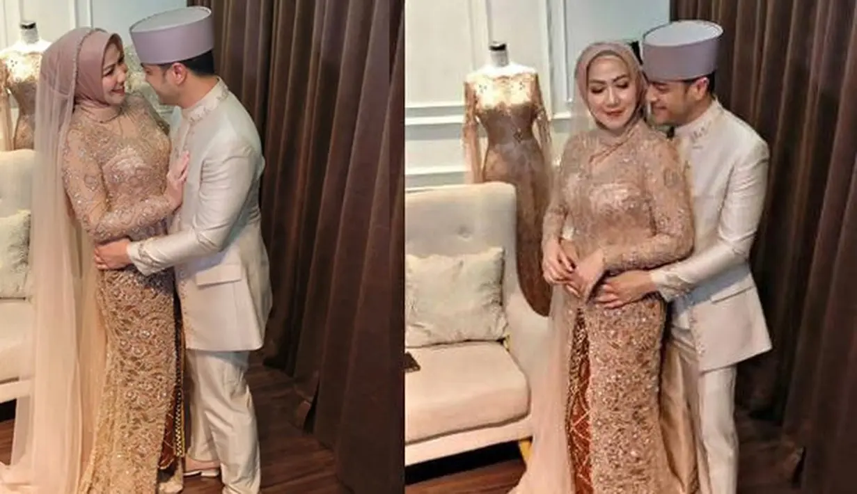 Venna Melinda dan Ferry Irawan Fetting Baju (Instagram/vennamelindareal)