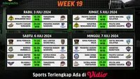 Live Streaming IBL Tokopedia 2024 Week 19 di Vidio, 3-7 Juli 2024. (Sumber: dok. vidio.com)