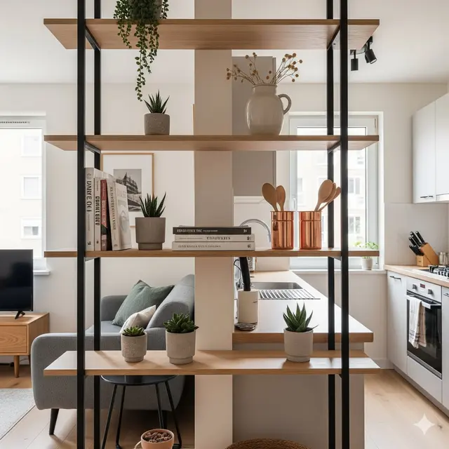 Rak Terbuka (Open Shelf)