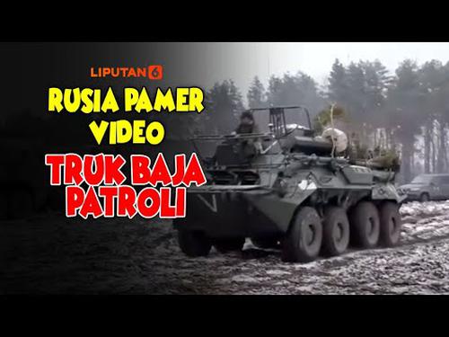VIDEO: Rusia Pamer Video Patroli Tank Baja, Klaim Telah Tembus Kyiv
