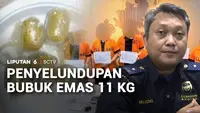 Penyelundupan Bubuk Emas 11 Kilogram ke Singapura Digagalkan!