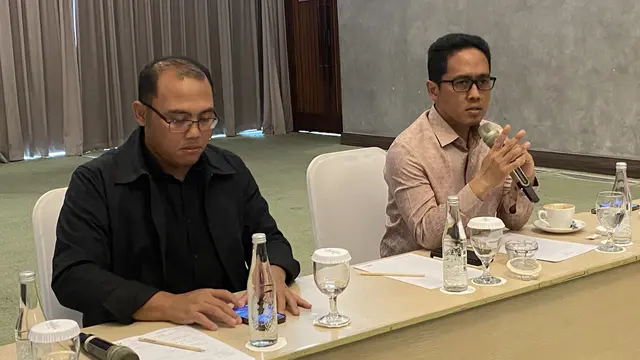 Kementerian Pendidikan, Kebudayaan, Riset, dan Teknologi (Kemendikbudristek) menggelar diskusi soal Asesmen Nasional (AN) di Hotel Mercure Jakarta Sabtu (16/9/2023).