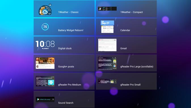nexus widget. screenshot: android police