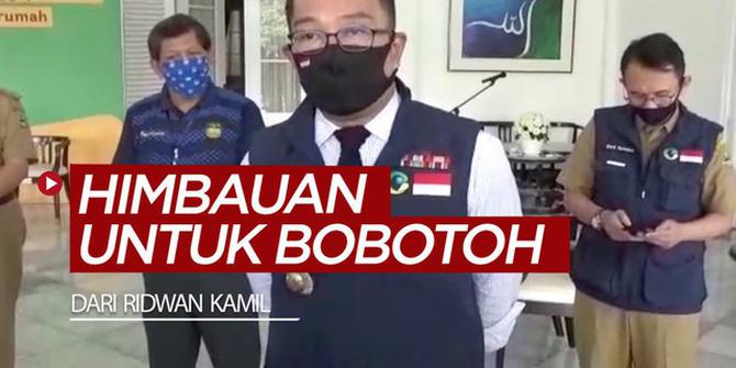 VIDEO: Himbauan dari Ridwan Kamil untuk Bobotoh Agar Persib Bisa Kembali Berlaga