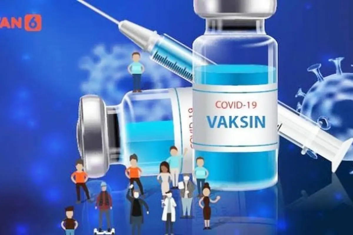 Ilustrasi vaksin Covid-19.