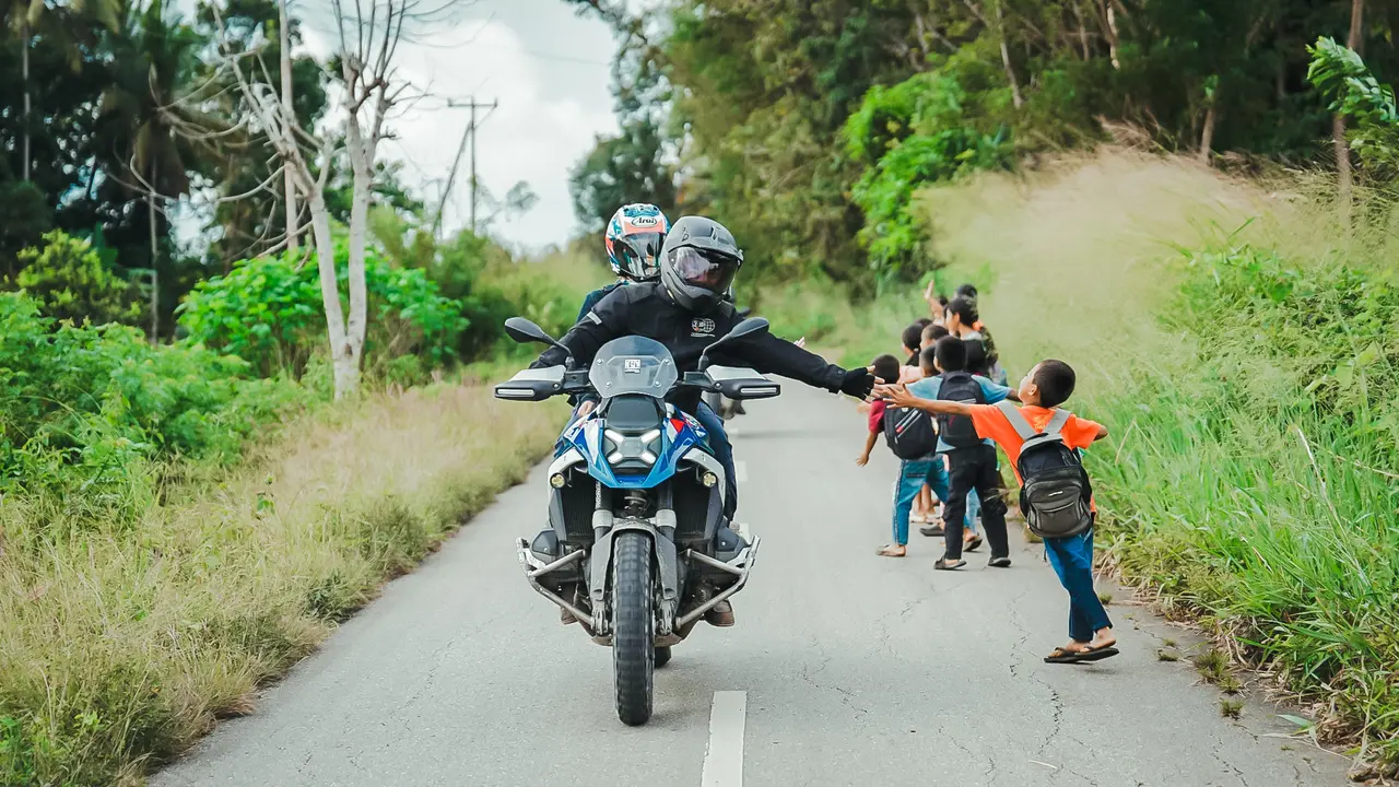 GSrek Touring dengan Bawa Misi Kemanusian (Ist)