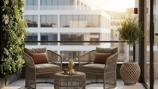 Teras Mini Modern untuk Santai di Hunian Perkotaan (Image by Gemini AI)