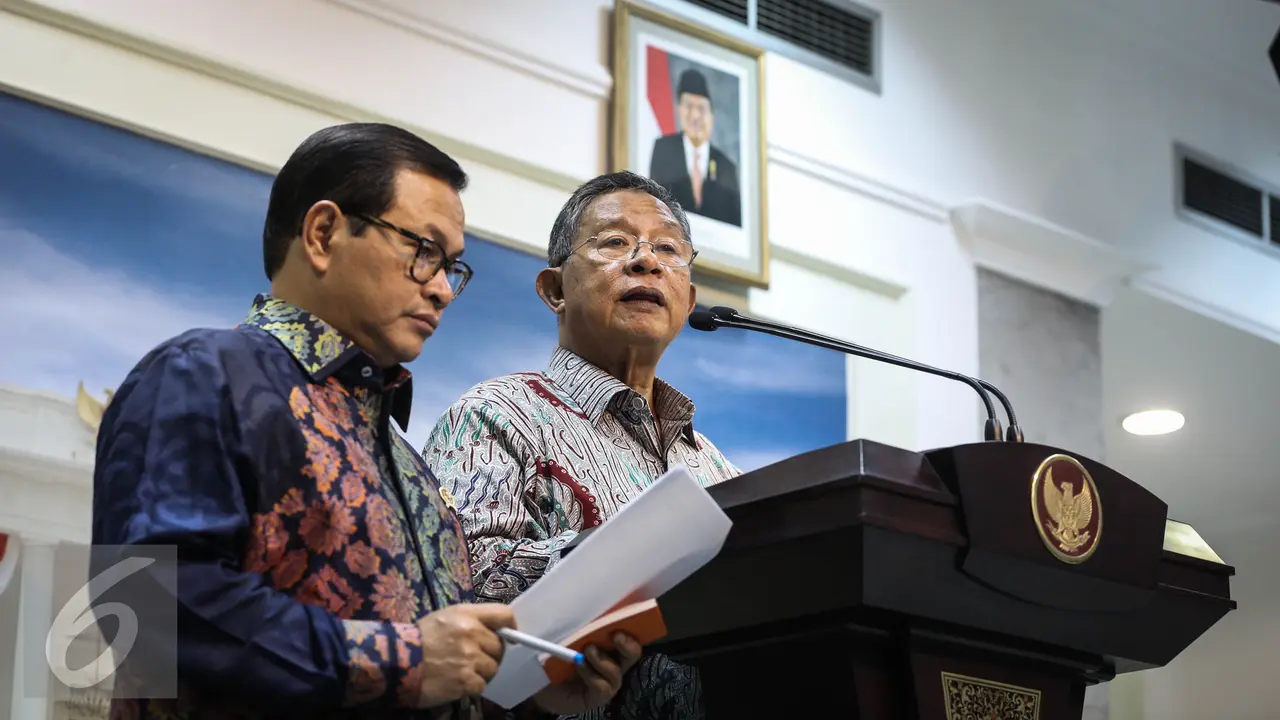 20160329- Pemerintah Keluarkan Paket Kebijakan Ekonomi Jilid XI- Darmin Nasution   dan Pramono Anung- Jakarta- Faizal Fanani